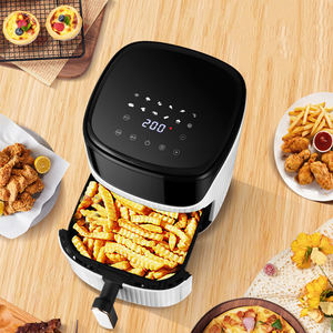 2023 8L Air <span class=keywords><strong>friteuse</strong></span> numérique <span class=keywords><strong>sans</strong></span> <span class=keywords><strong>huile</strong></span> Air chaud <span class=keywords><strong>friteuse</strong></span> électrique avec fenêtre visible écran tactile maison <span class=keywords><strong>friteuse</strong></span> machine prise ue - Product Image 4