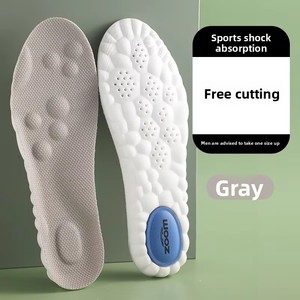 Customizable 4D Blue Cloud Insole Ice Feeling Breathable Sweat Anti-odor Sports Leisure Comfortable PU Insole - Product Image 3