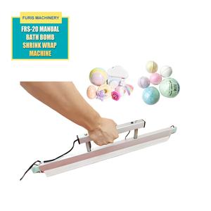 Machine d'emballage sous film rétractable semi-automatique à moteur électrique haute vitesse 200 pièces/min pour bombes de bain, sels de bain et emballages alimentaires - Product Image 4