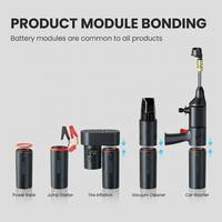 Kit de réparation automobile BAYU, mini aspirateur, laveur, lampes de poche rechargeables, pompe à air numérique 170 psi, démarreur de véhicule 15000 mAh