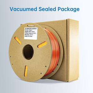 Tiges en plastique de haute qualité SOIE ROUGE OR 1kg poids net impression 3D 1kg 1.75mm moulage nouveau haut 330m longueur - Product Image 4