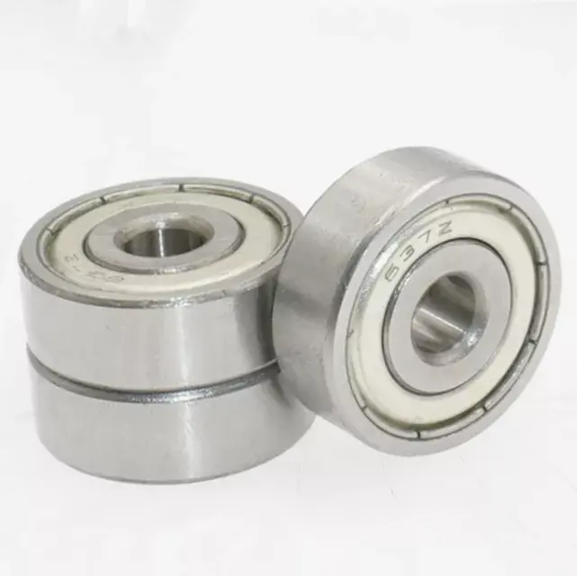 Best Quality Miniature Deep Groove Ball Bearings C2 C0 C3 637 Made in China-Stainless Steel Chrome for Sliding Doors