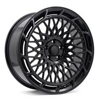 Jantes en alliage forgé sur mesure VeroX, finition noir brillant, 18, 19, 20, 21 pouces, 5x112, 5x120, pour BMW Série 3, Audi A4, Mercedes Classe C