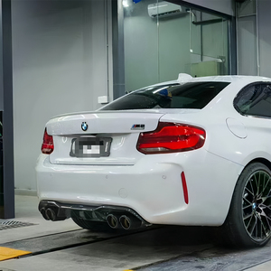 Difusor Trasero de Fibra de Carbono Estilo AK para Serie 2 F22 Coupé/F23 Convertible/M2 F87 2014-2020 - Product Image 6