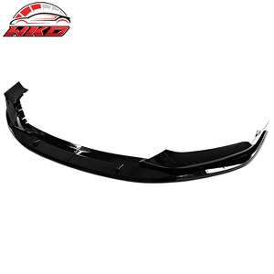 เหมาะสำหรับ BMW G30 ซีรีส์ 5 ปี 17-20 ซีดาน MP สปอยเลอร์กันชนหน้าสีดำเงา ABS คุณภาพสูง อุปกรณ์ตกแต่งภายนอก - Product Image 3