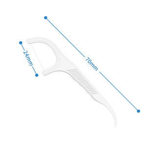 Doğrudan üreticiden klinikler için OEM özel plastik diş ipi kürdanlar Logo baskılı diş <span class=keywords><strong>Flossers</strong></span> - Product Image 4