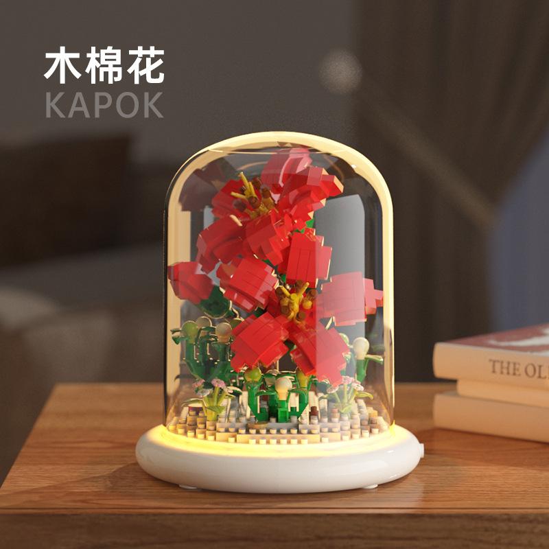 [Granulés de fleur de kapok 853] Abat-jour