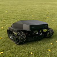 Mesin Pemotong Rumput Robotik Crawler Industri & DIY Kelas Profesional dengan Kontrol Jarak Jauh, Mesin 190cc, dan Trek Karet