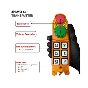 Télécommande radio industrielle avec potentiomètre pour camions-échelles et ferme intelligente, AC/DC, JEICO JREMO 6L Fabriqué en Corée volume - Product Image 3
