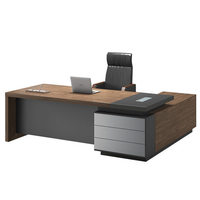 Foshan Mobilier de bureau moderne pour directeur exécutif Bureau et chaise Table de bureau