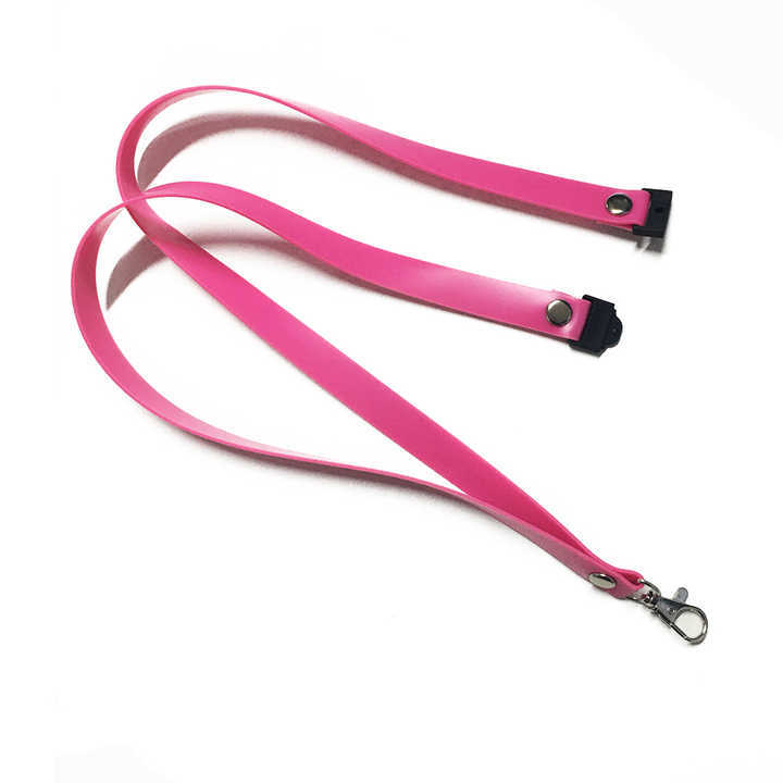 Teacher Gifts Pencil Silicone Coating Leopard Print String Keychain for ID Holder Key Ring Lanyard