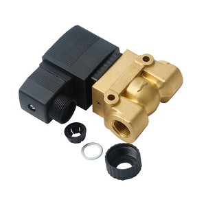 2/2 웨이 고압 솔레노이드 밸브 DC24V 일반적으로 닫힌형 공압 유체 제어 밸브 - Product Image 5