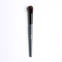 Ensemble de pinceaux de maquillage professionnels avec pochette de rangement, poils synthétiques ultra doux, poudre pour le visage, blush, fard à paupières, kit cosmétique