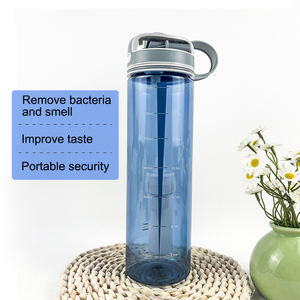 Bouteille d'eau portable en plastique de 700 ml pour sports de plein air avec membrane d'ultrafiltration, durée de vie du filtre 4000L, bouteille d'eau avec filtre UF - Product Image 6