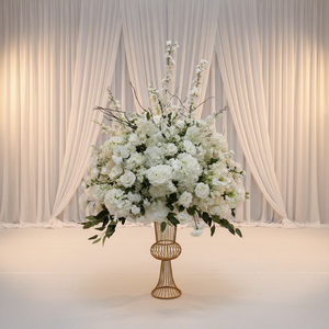 DKB Künstliche Blumen Maßgefertigte Große Seiden-Blumenkugel Tischdekoration für Hochzeiten Handgefertigte Blumenkugel - Product Image 1