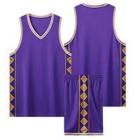Ensemble d'uniformes de basket-ball personnalisés, maillot et short personnalisés, séchage rapide, impression par sublimation, nom et numéro personnalisés, plusieurs coloris