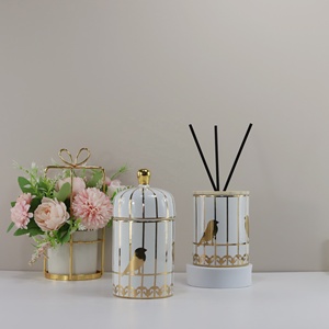 Nhà Máy Cung Cấp Trực Tiếp Nhà Hương Liệu Trang Trí Bền Thay Thế Cá Nhân Trắng Gốm Reed Khuếch Tán Với Bao Bì - Product Image 6