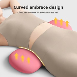 Almohada Lumbar de Espuma Viscoelástica Zhimengren para Uso Universal, Funda Extraíble y Lavable, Diseño Moderno Minimalista - Product Image 3