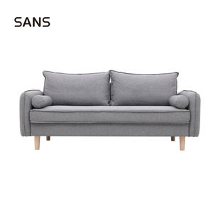 Canapé d'appoint moderne en tissu gris rembourré OEM, fauteuil, mobilier d'hôtel, ensemble de canapés KD avec coussins <span class=keywords><strong>à</strong></span> <span class=keywords><strong>vendre</strong></span> - Product Image 3