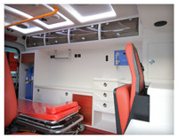Ambulance à pression négative pour le transport et le traitement/surveillance des patients, ambulance à moteur essence, vente directe