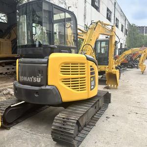 Miniexcavadora Komatsu PC55 Usada, 5.5 Toneladas, Modelo 2022, Bomba Hidráulica, Motor, PLC, Caja de Cambios, Rodamientos, Probada e Inspeccionada, en Buen Estado - Product Image 4