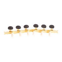 CL-02MW clés scellées chromées tête de machine en métal chevilles de réglage de guitare pour guitare classique Instruments de musique et accessoires
