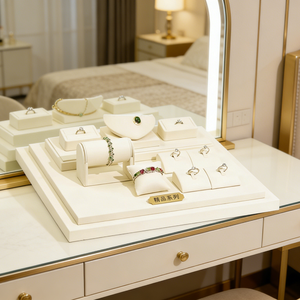 Set de Exhibición de Joyería de Lujo ODM, Accesorios Personalizados para Exhibición en Tiendas, Contenedor de Joyería de Alta Gama - Product Image 3