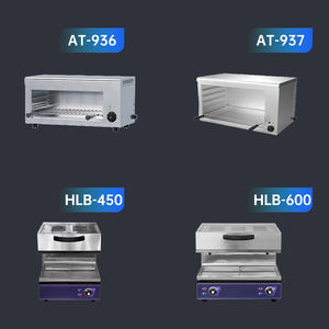 Salamandra Eléctrica Comercial Heavybao, Máquina Asadora de Acero Inoxidable, Electrodoméstico de Cocina de Alta Eficiencia, 2000W, 220-240V - Product Image 4