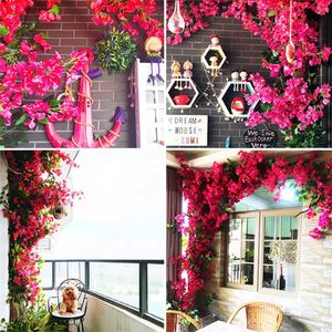 F-1078 Pas Cher Artificielle <span class=keywords><strong>Bougainvillier</strong></span> Fleur Arbre Vigne <span class=keywords><strong>Bougainvillier</strong></span> Fleur - Product Image 2