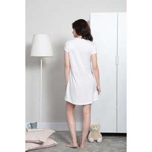 Vêtements de nuit pour femmes BAYAN, tunique ovale à col rond et manches courtes - Product Image 3