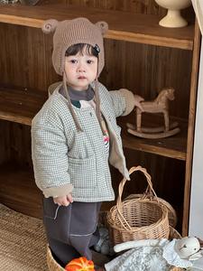 معطف أطفال كاجوال على الطراز الكوري الجديد للخريف والشتاء ، مجموعة سترة أولاد ، ملابس أطفال سميكة - Product Image 5