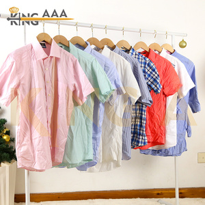 Chemise <span class=keywords><strong>d</strong></span>'été en coton noir <span class=keywords><strong>Lotus</strong></span> solide de qualité supérieure pour hommes vêtements <span class=keywords><strong>d</strong></span>'<span class=keywords><strong>occasion</strong></span> - Product Image 3