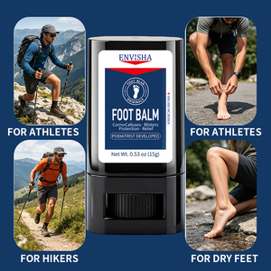 Crème hydratante réparatrice pour pieds <span class=keywords><strong>à</strong></span> formule végétale, soin des pieds pour peaux rugueuses, apaisante, réparation des talons secs et craquelés, élimination des callosités, baume pour les pieds - Vente flash - Product Image 4