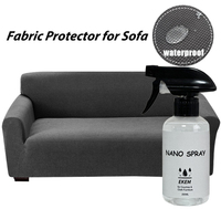 Spray imperméabilisant pour tissus EKEM Nano - Résistant à l'eau et aux taches pour canapés, tapis, tentes, revêtements et équipements de plein air