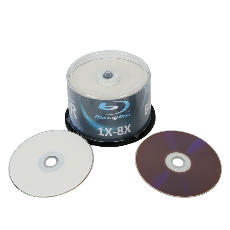 Blueray-disco de Blu ray imprimible, 25gb, 6x, DVD en blanco, 25gb