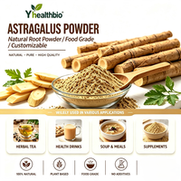 Poudre d'Astragale en vrac, qualité alimentaire et cosmétique, pure, déshydratée, en poudre de racine