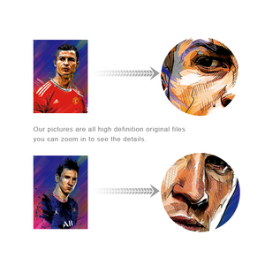 Poster 3D Anime Personalizzati all'Ingrosso, Adesivi 3D di Messi, Poster di Calciatori, <span class=keywords><strong>Cristiano</strong></span> <span class=keywords><strong>Ronaldo</strong></span>, Immagini Lenticolari 3D - Product Image 3