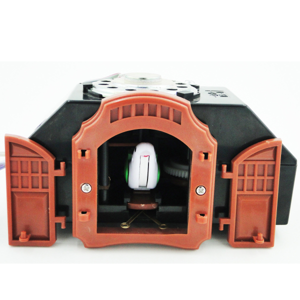 Clock Mechanism Cuckoo With Pendulum Clockwork Movement