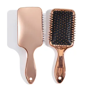 Natural Hair Detangling Wig Brushes Travel Size Rose Gold for Extension Hair Brush Gift Set for Girls and Women Wedding
