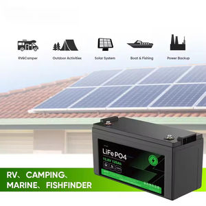 Batería LiFePO4 de 12.8V 50Ah sin mantenimiento con BMS de 50A integrado IP65 para respaldo doméstico y carga solar - Product Image 5
