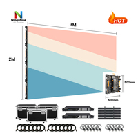 Écran LED d'intérieur couleur HD P2.6 2.97mm pour concerts, affichage LED 4K pour scène, location, installation empilée, mur vidéo