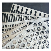 Panneaux de mailles perforés en aluminium pour la conception de façades de murs rideaux