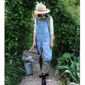 Grembiule da Lavoro Professionale Duolai con Tasche, Grembiule Regolabile con Spacco Posteriore per Caffè, Ristorante, Giardino - Product Image 1