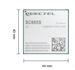 Quectel SC665S Series Android Smart Module Multi Network System Intelligent LTE Module Support Wi Fi Amp BLE