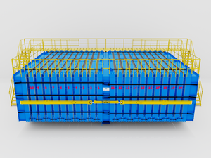 Stampo per pareti in calcestruzzo con motivi prefabbricati per stampi verticali a batteria di grandi dimensioni - Product Image 2