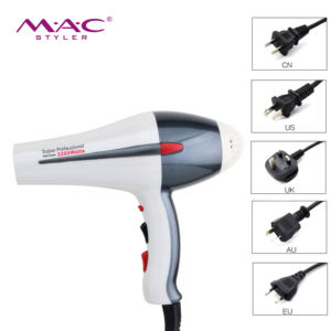 Para <span class=keywords><strong>la</strong></span> nueva Barbería profesional OEM de mano de alta velocidad al aire libre secador de pelo 2200W plástico - Product Image 5