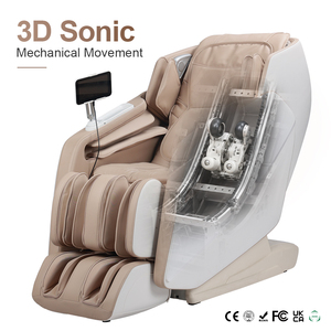 Fauteuil de massage multifonctionnel intelligent <span class=keywords><strong>pour</strong></span> la maison, avec ondes sonores 3D flexibles sur <span class=keywords><strong>tout</strong></span> le corps, système SL Track et tablette - Product Image 1