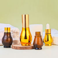 Flacon en verre pour huile essentielle de luxe