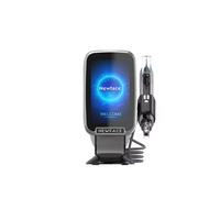 Pistolet de mésothérapie sans aiguille EMS, appareil hydratant pour la peau à microcristaux nano, injecteur méso non invasif, anti-âge pour le visage, pour salon