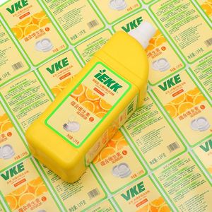 Etiquetas Personalizadas para Botellas de Jabón Lavavajillas FX, Etiquetas Adhesivas Impermeables para Limpiadores de Cocina, Jabón Líquido Lavavajillas, Impresión en Rollo - Product Image 2